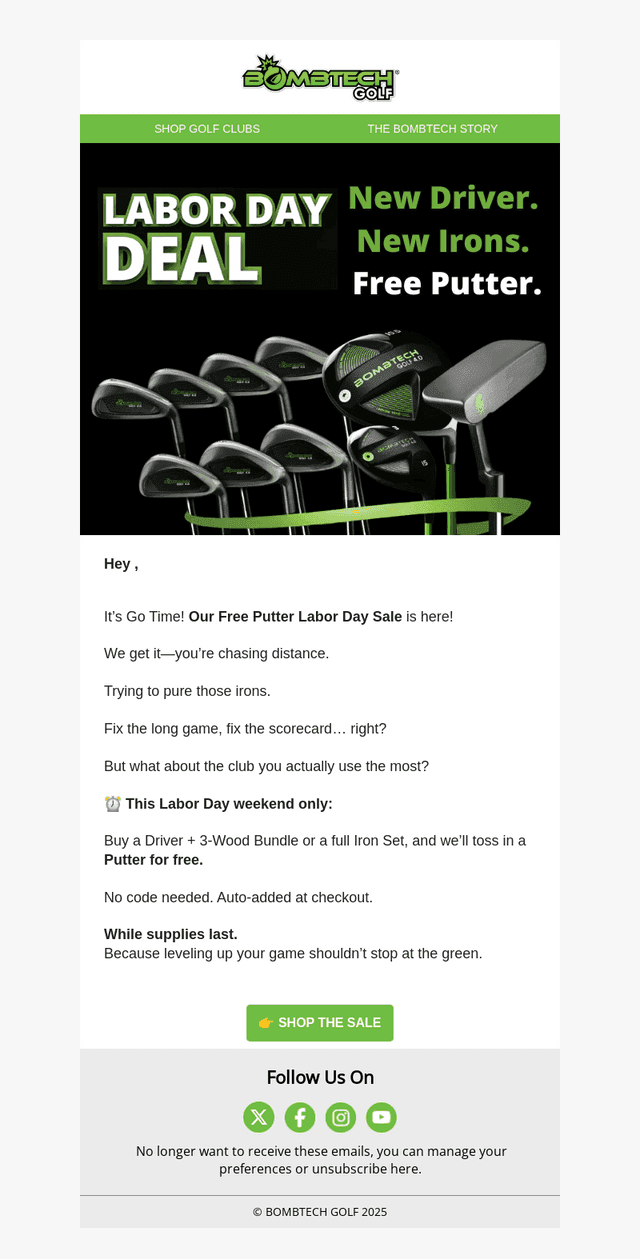 Labor Day sale is here!