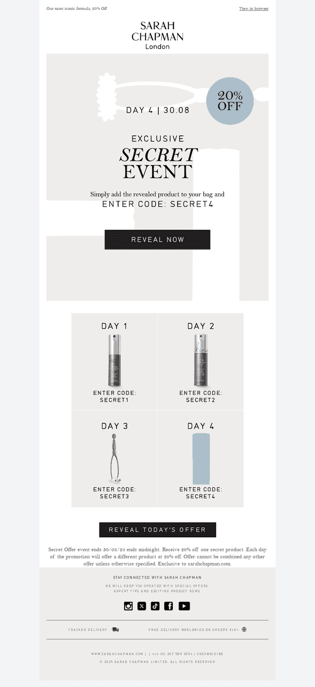 Secret Event: Final Offer, Revealed