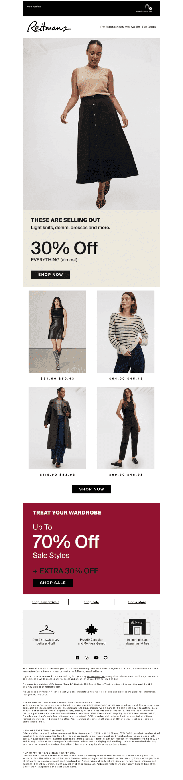 New must-haves are almost gone…