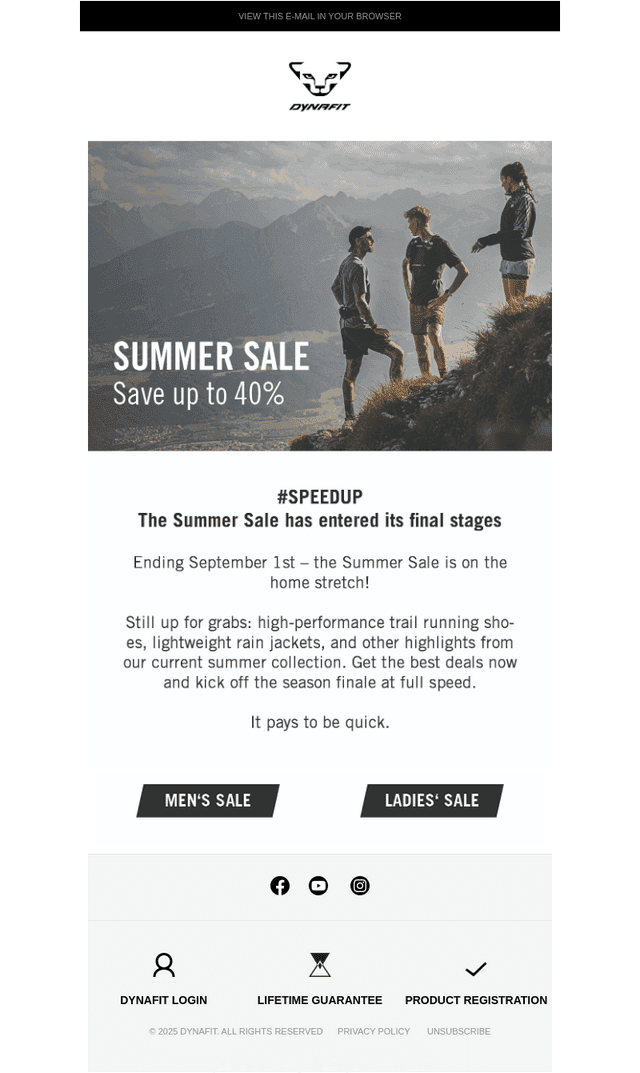 Last Chance: Summer Sale!