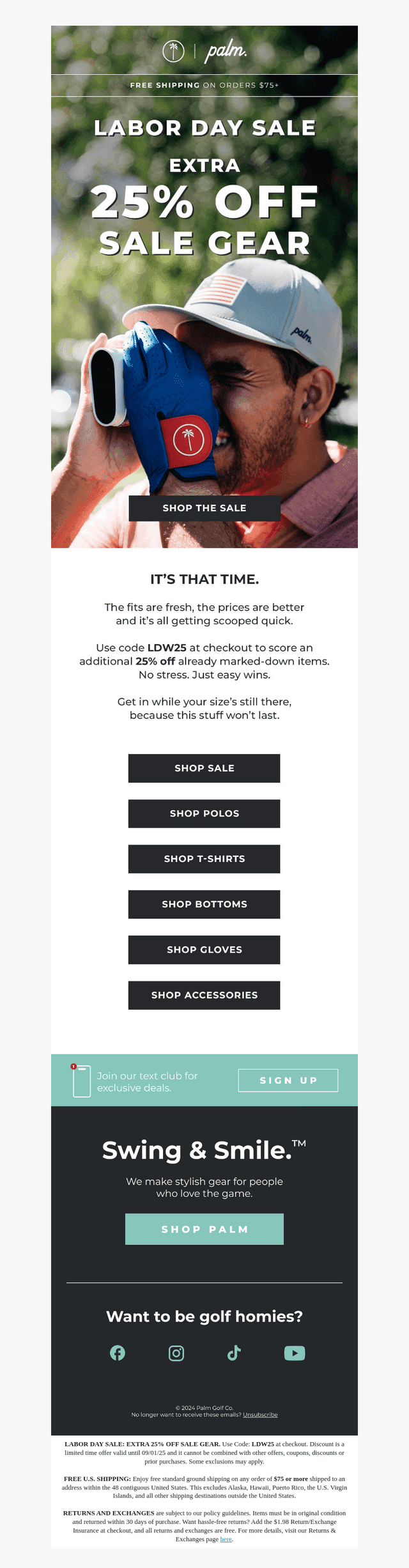 Saturday Steal: Extra 25% Off 🔥