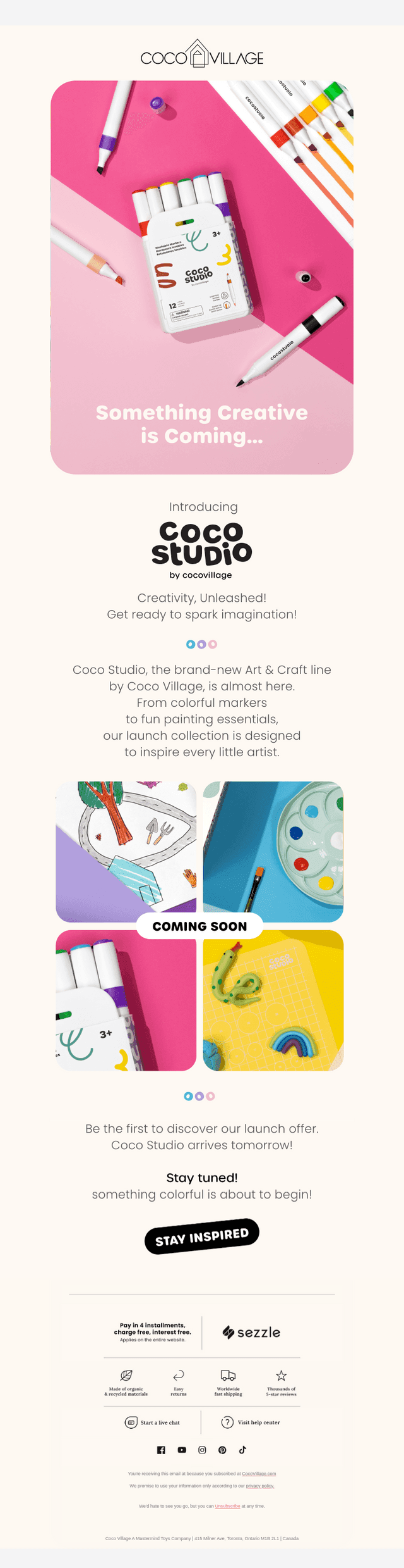 🎨 Coco Studio Launches Tomorrow – Get Ready!