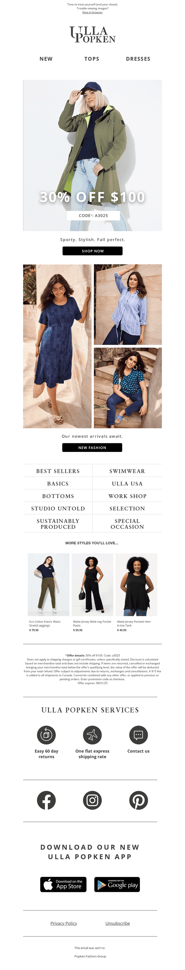 Ends Soon 😱: 30% Off When You Spend $100
