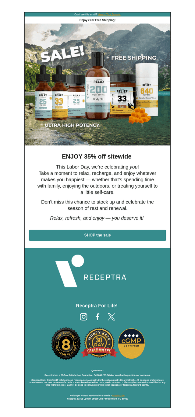 Relax More, Spend Less