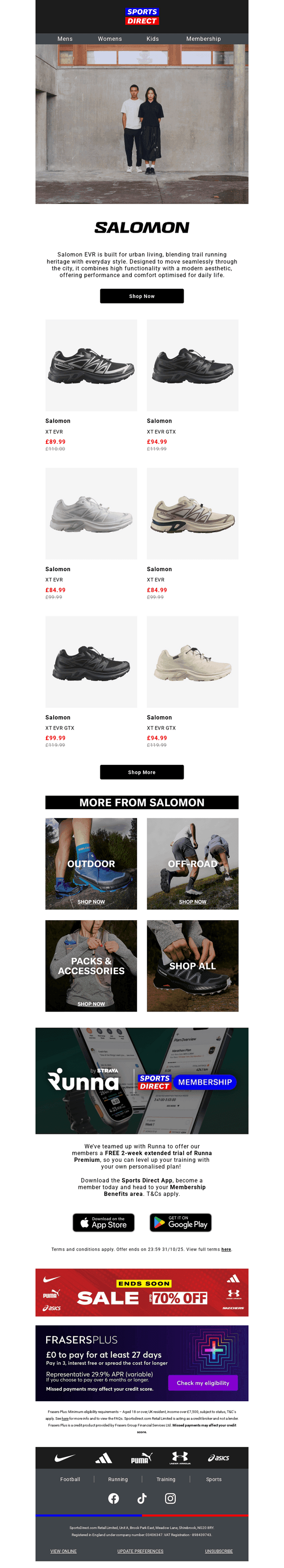 Introducing Salomon XT EVR