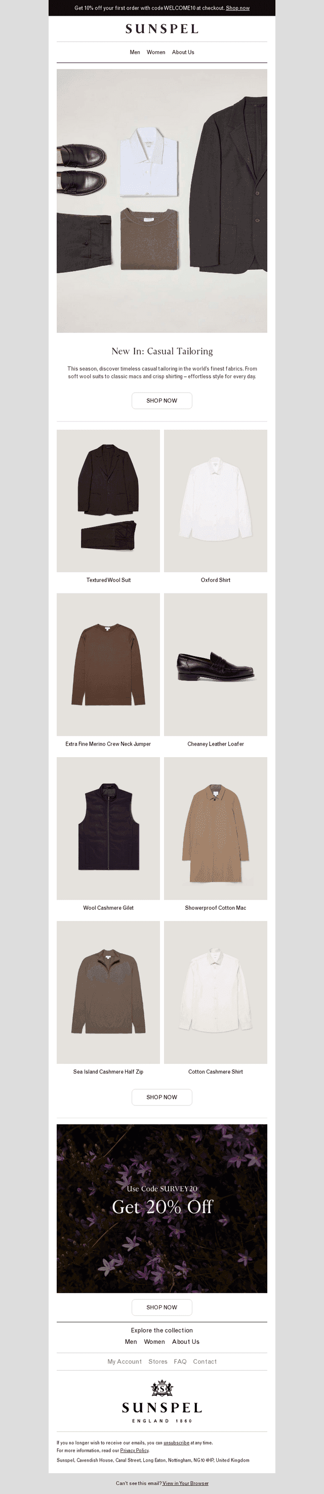 New In: Casual Tailoring