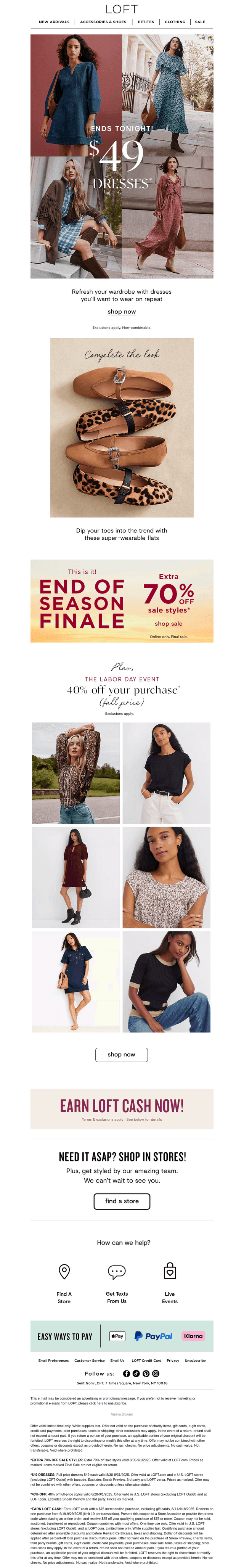 PSA: ALL dresses are $49