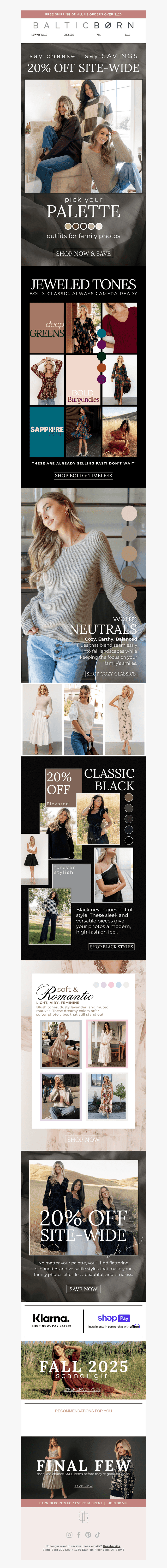 20% OFF 📸 Picture- Perfect Styles