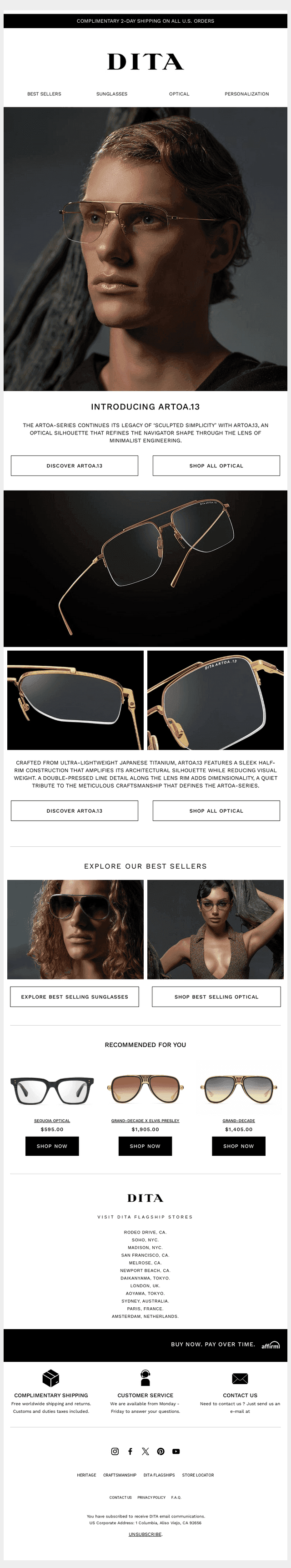 The Next Chapter of Optical Precision: ARTOA.13