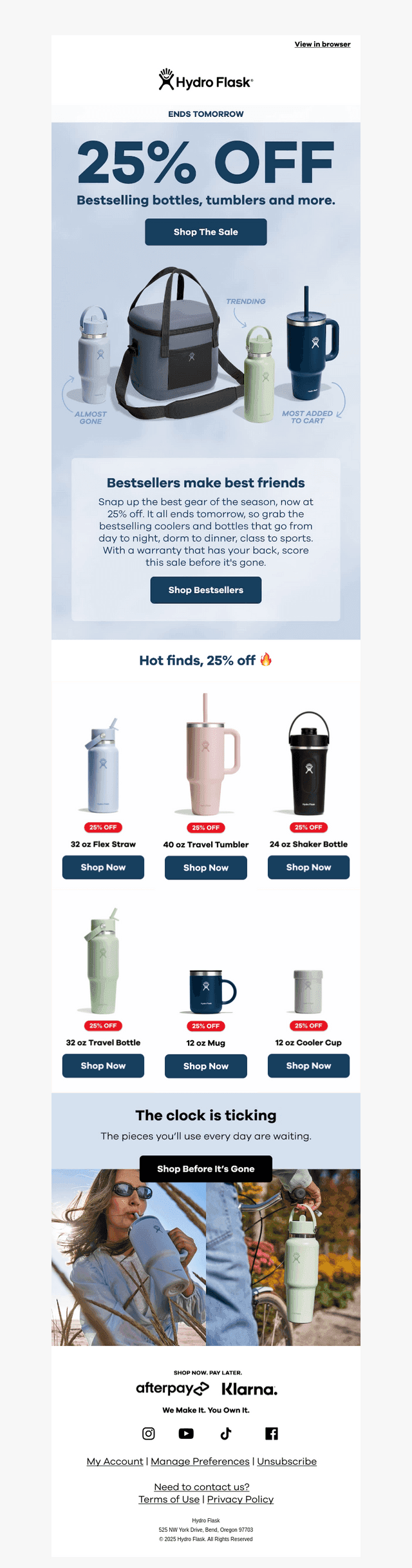 1 day left 🚨 25% off bestsellers