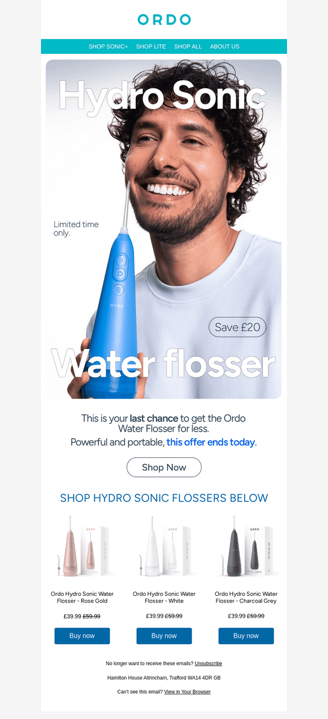 Last Chance - Save £20 🦷