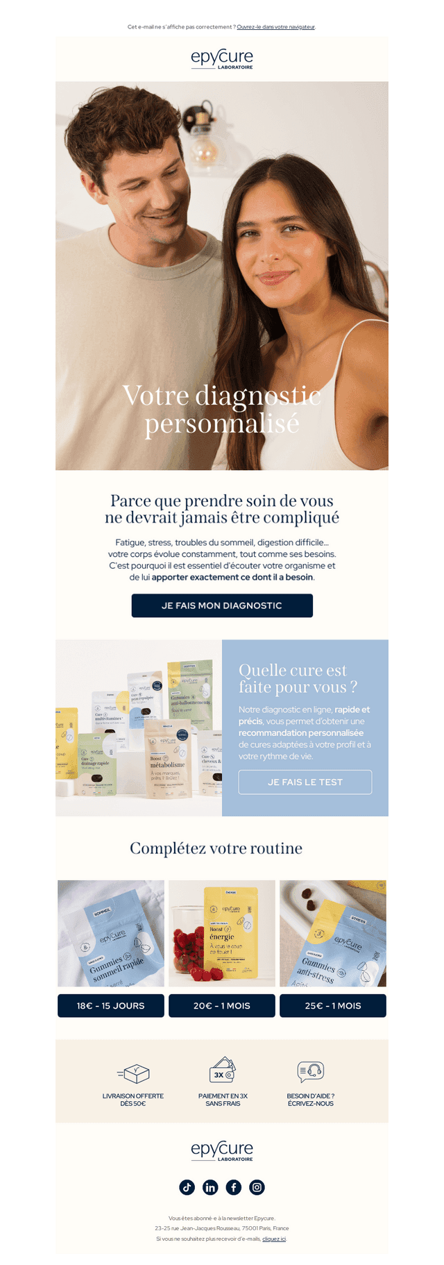 Découvrez la cure faite pour VOUS !