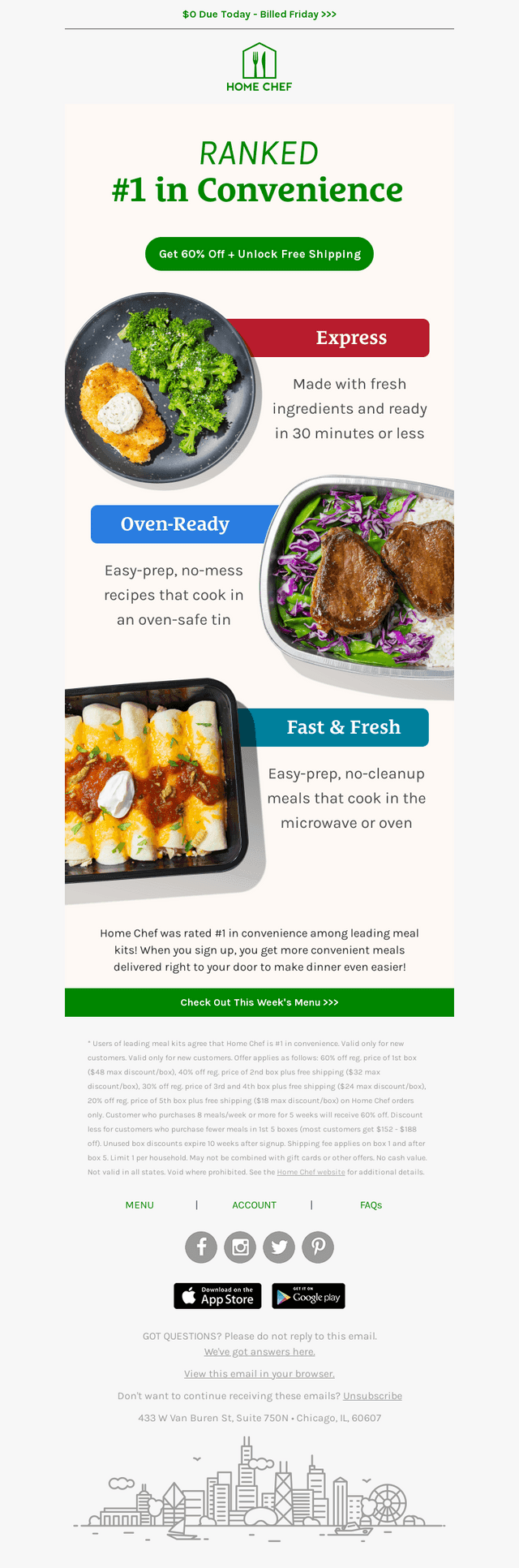 Change your weeknight routine with our convenient recipes