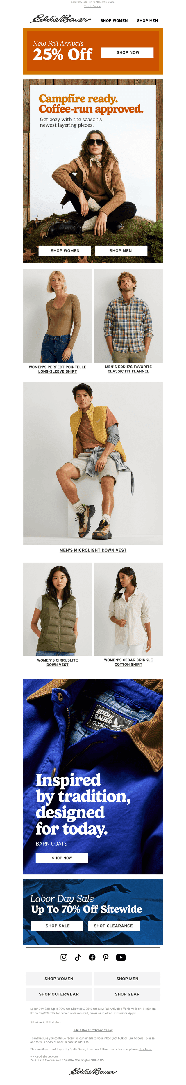 25% Off NEW FALL ARRIVALS 🍁