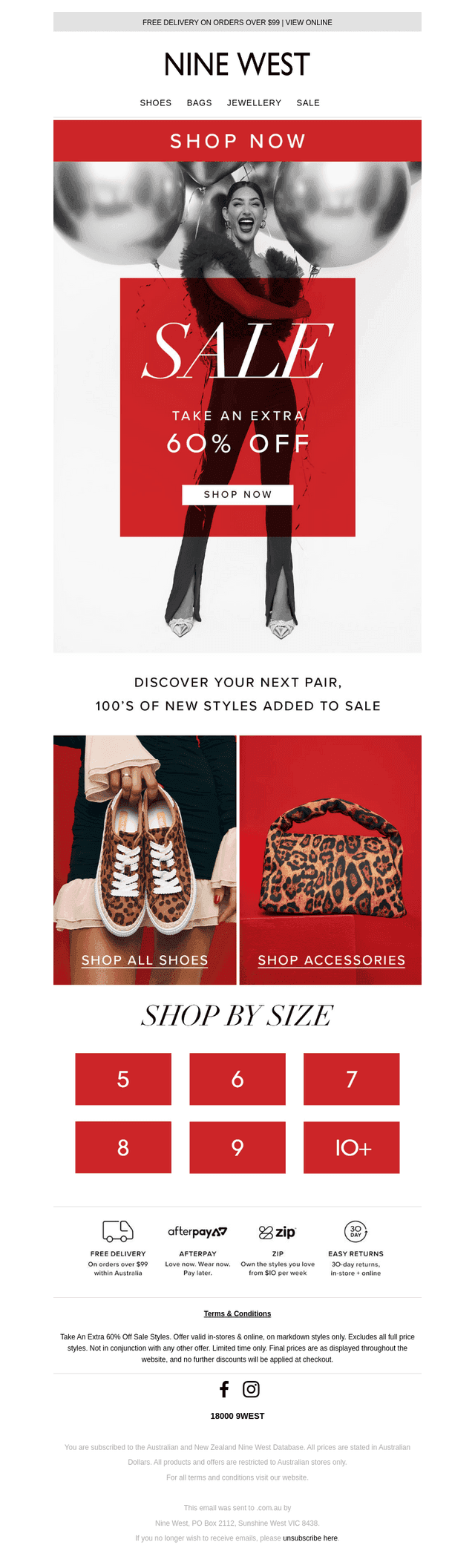Further 60% OFF Sale ⏰ ENDS MIDNIGHT
