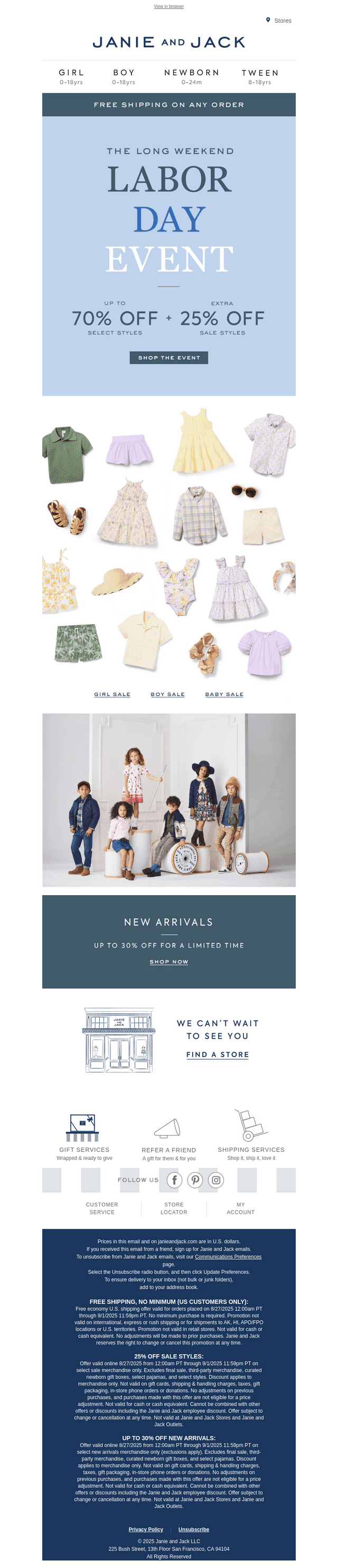 Don’t forget—up to 70% off ends tomorrow