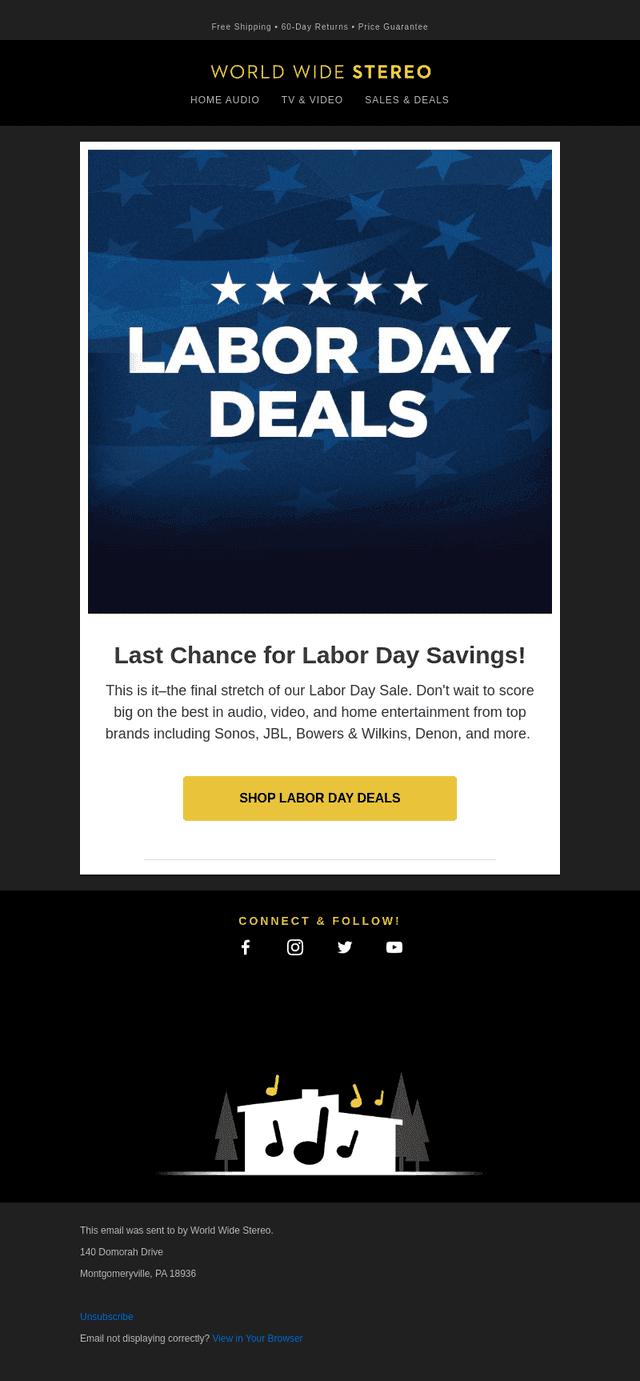 ⏰Last Chance to Save Big this Labor Day!