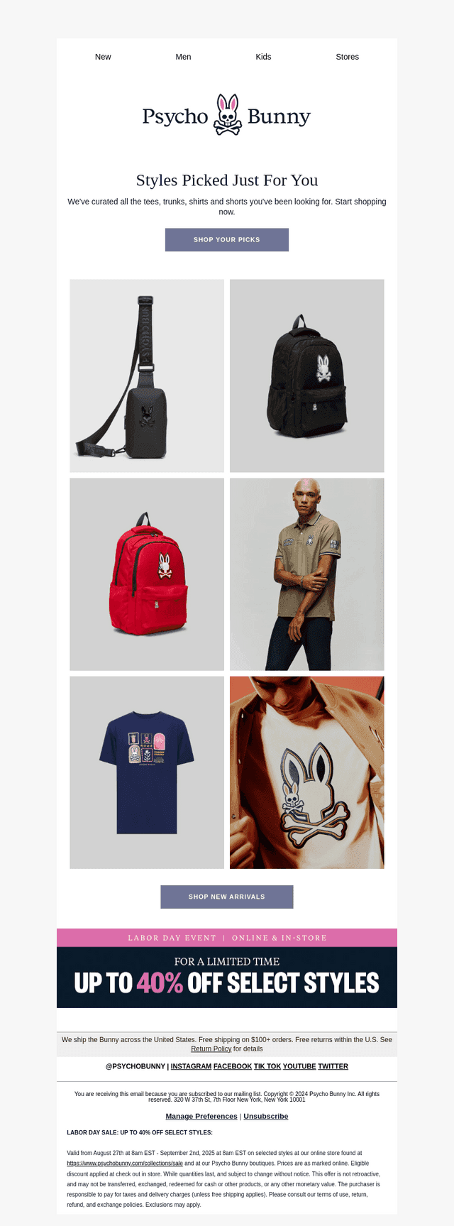 Your Picks - Style's Never Been Easier.