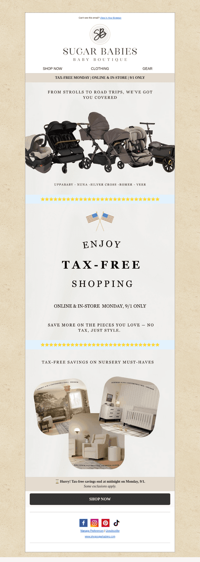 Skip the Tax, Keep the Style 💛