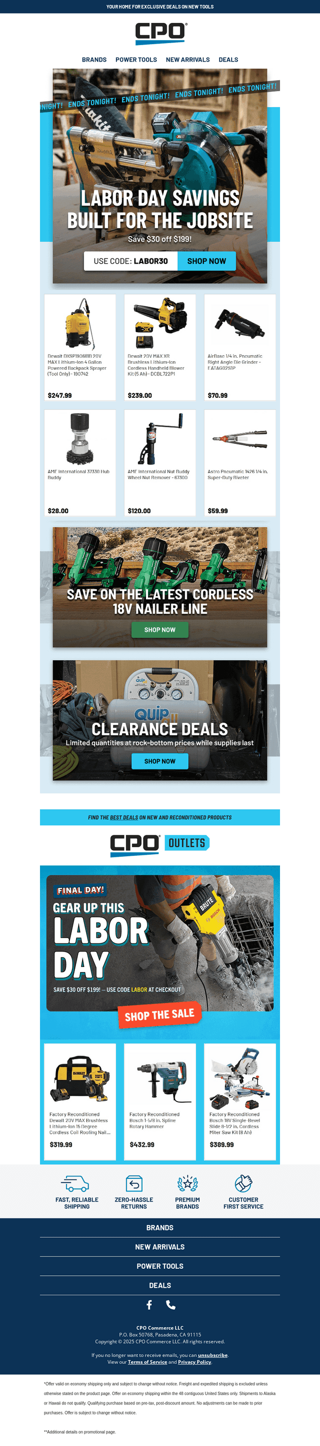 Last Call! Save $30 Off $199 for Labor Day