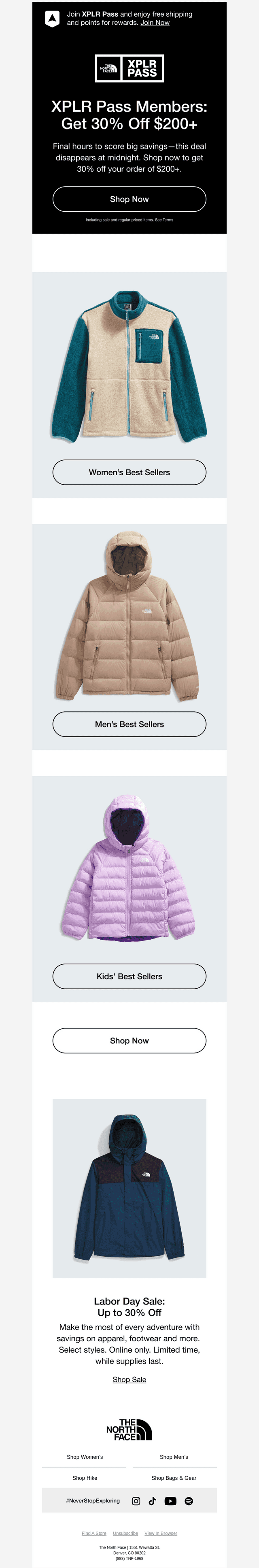 Ends Today: 30% Off Orders $200+