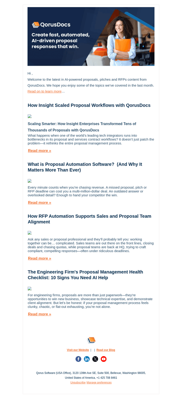 How Insight Scaled Proposal Workflows with QorusDocs