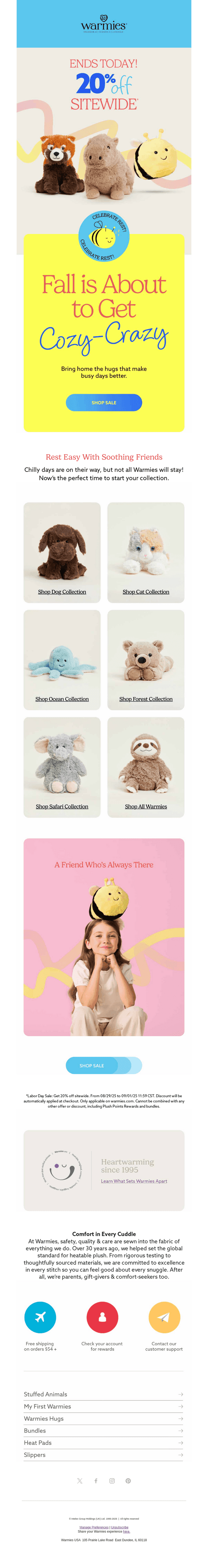 Last call! Save 20% sitewide