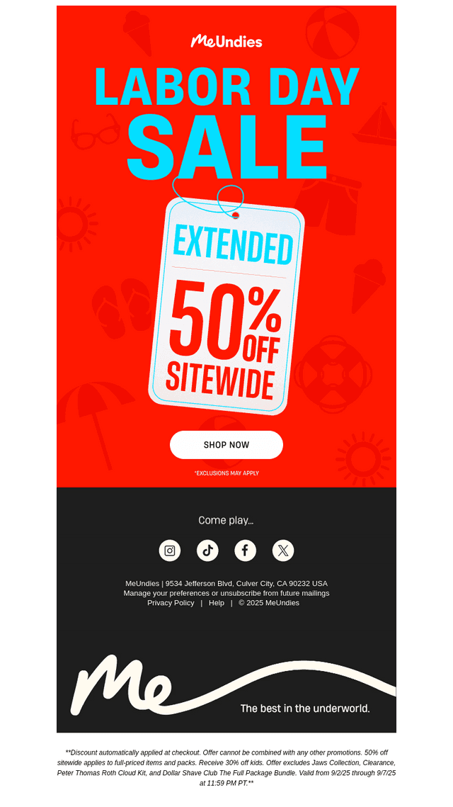 By popular demand: extended!