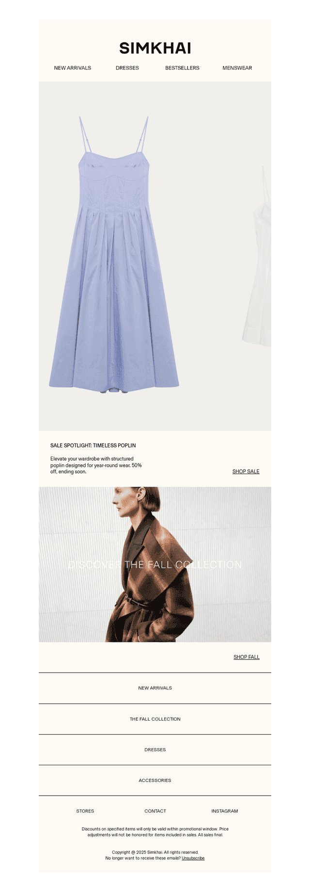 SALE SPOTLIGHT: TIMELESS POPLIN