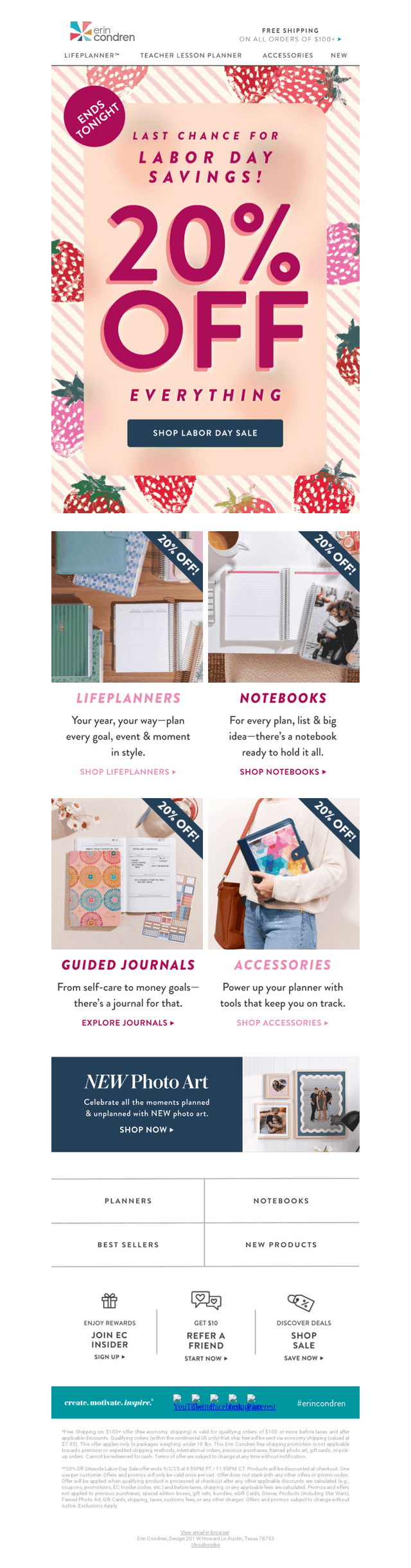 Final Day: 20% OFF Your 2026 Planning Essentials