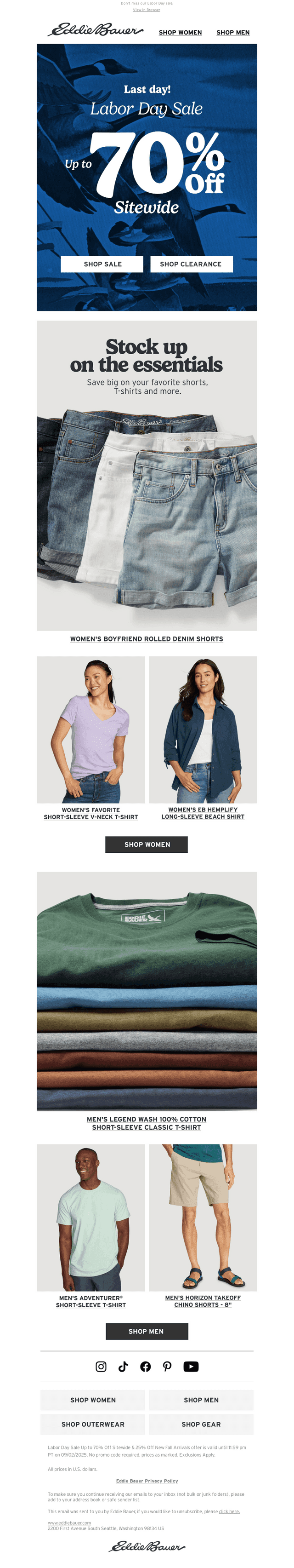 LAST DAY! Up To 70% Off Sitewide