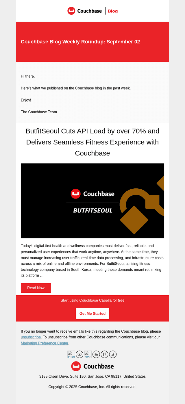Couchbase Blog Weekly Roundup: September 02