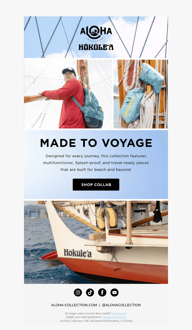 Made to Voyage! 🌺 🌊