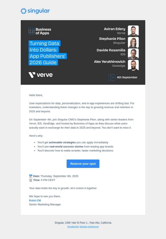 Last Chance to Join: Turning Data into Dollars