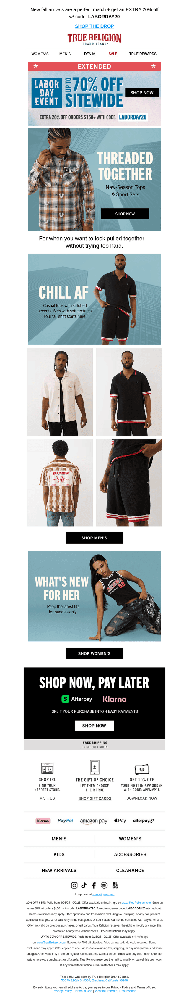 👏MEN DESERVE MATCHING SETS👏