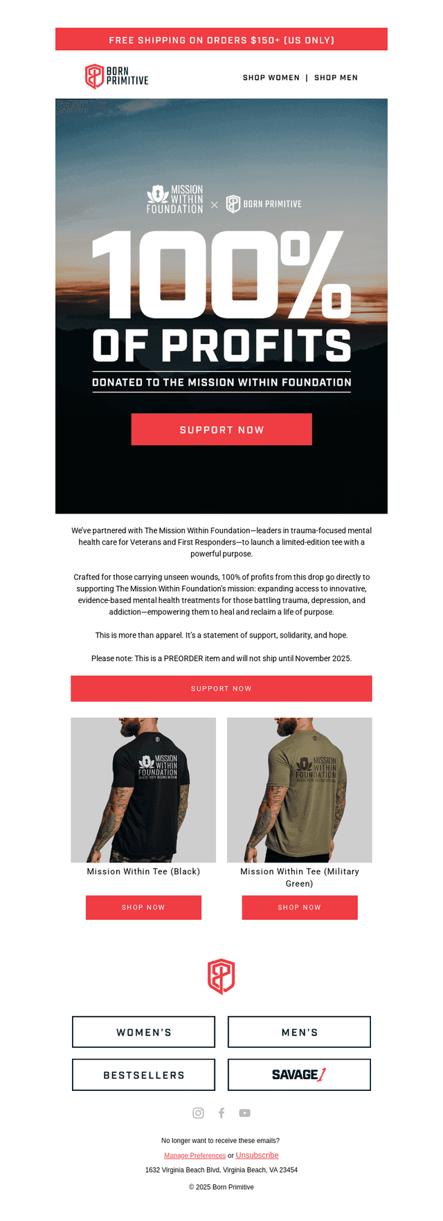 Support Healing. Wear with Purpose.