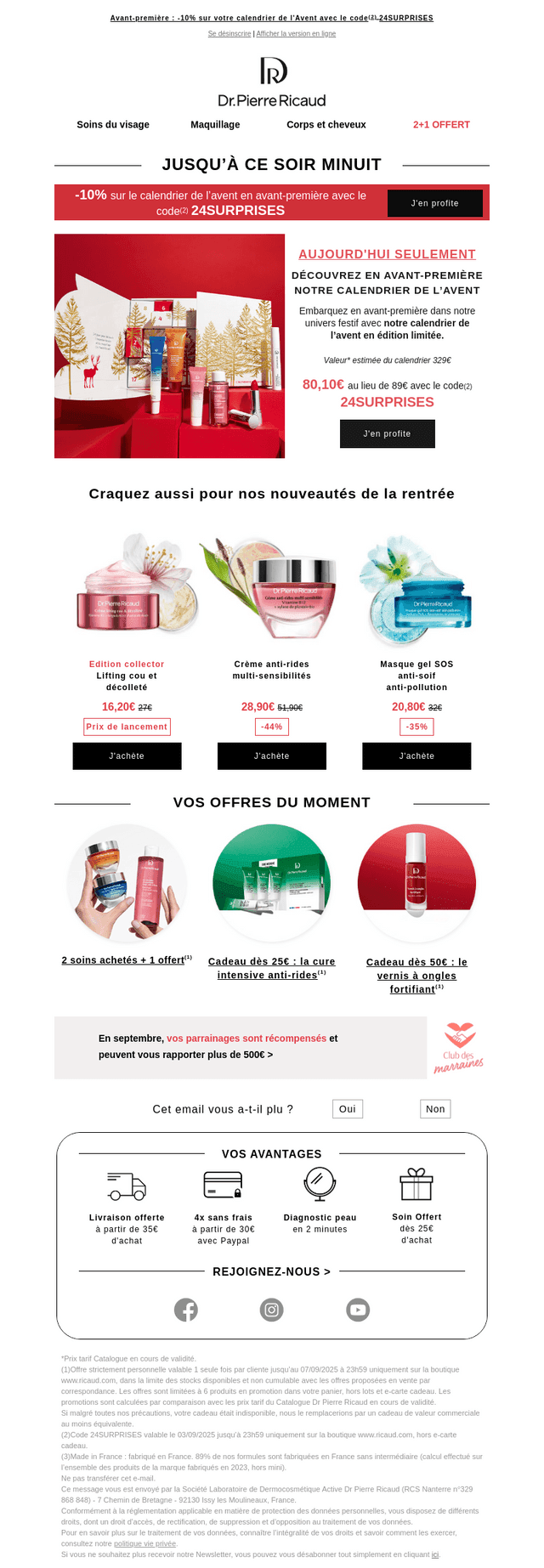 Une surprise vous attend !