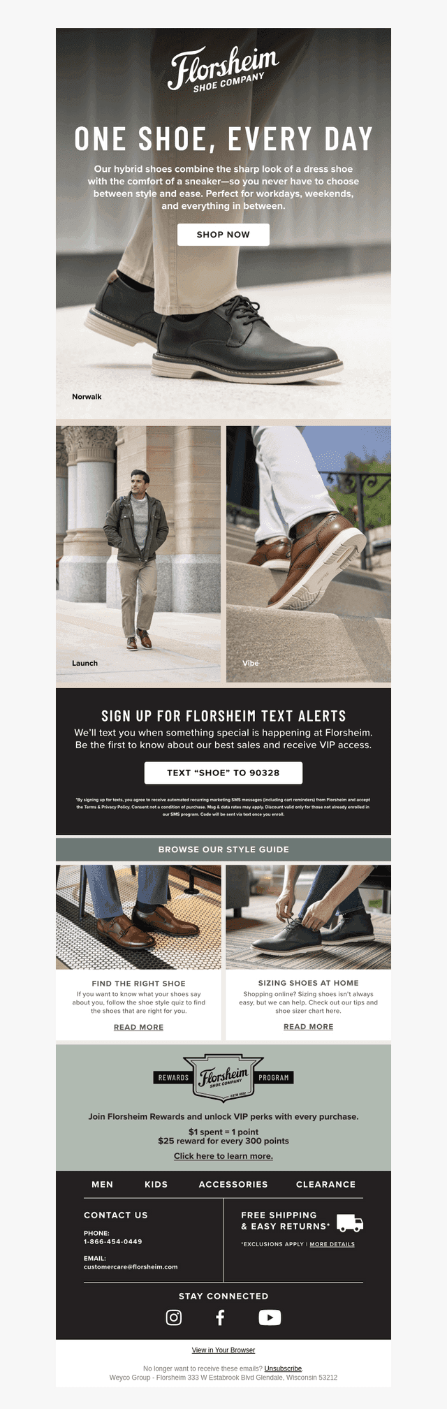 One shoe, every day wear