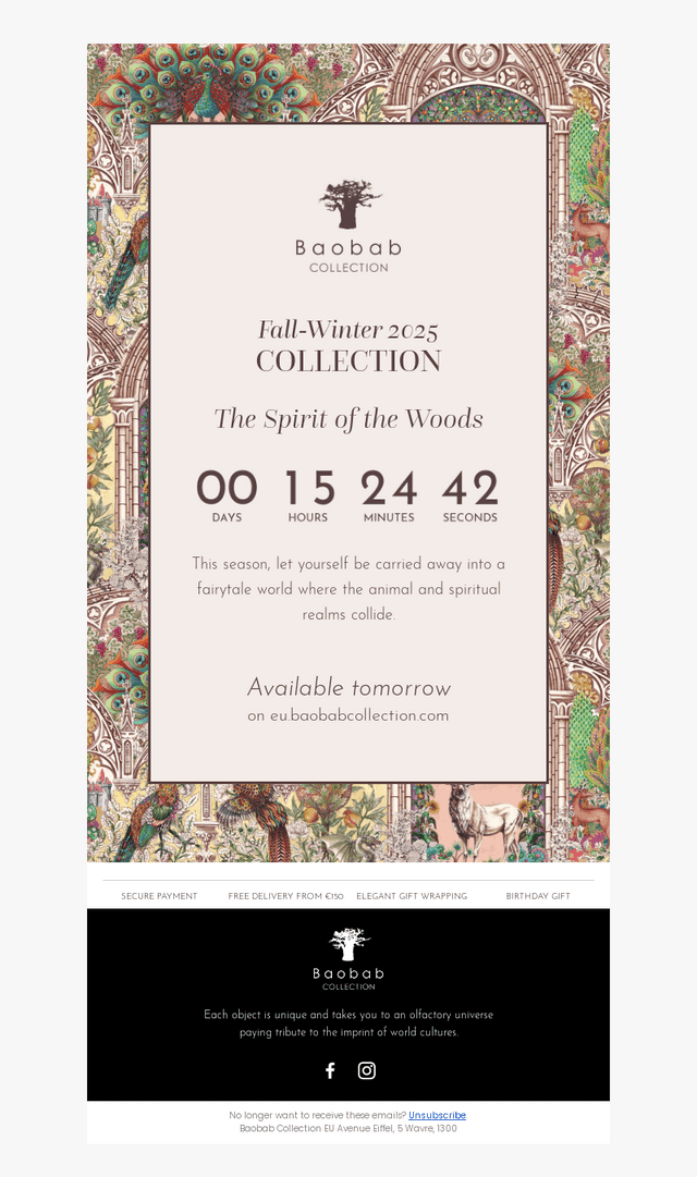 Fall-Winter 2025 Collection: Coming Tomorrow