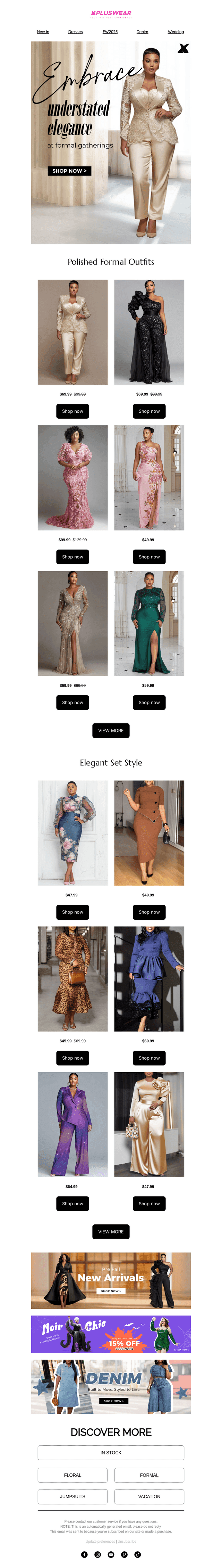 🥂Polished Formal Chic: Understated Elegance for Special Occasions