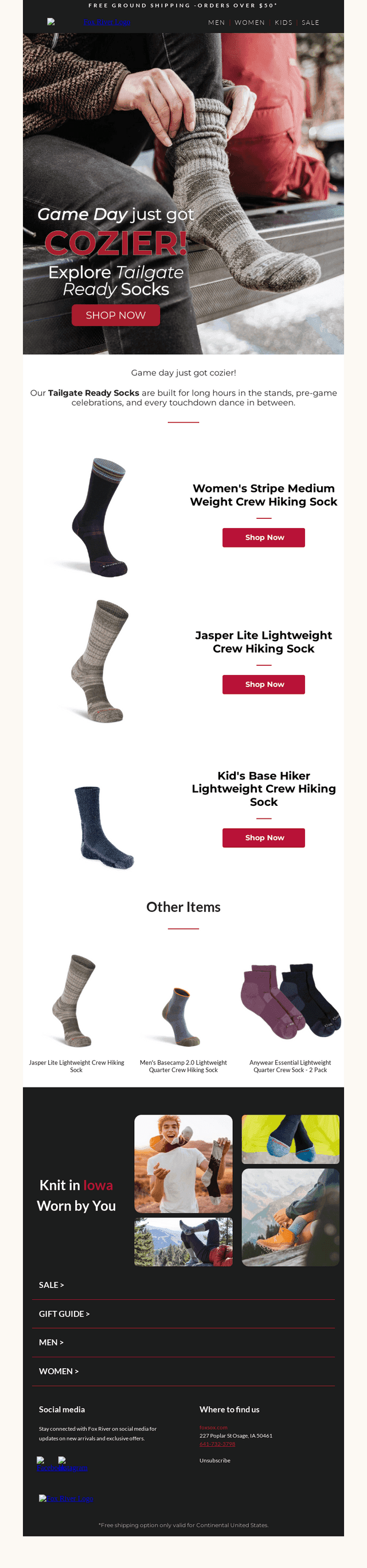 Game day just got cozier!