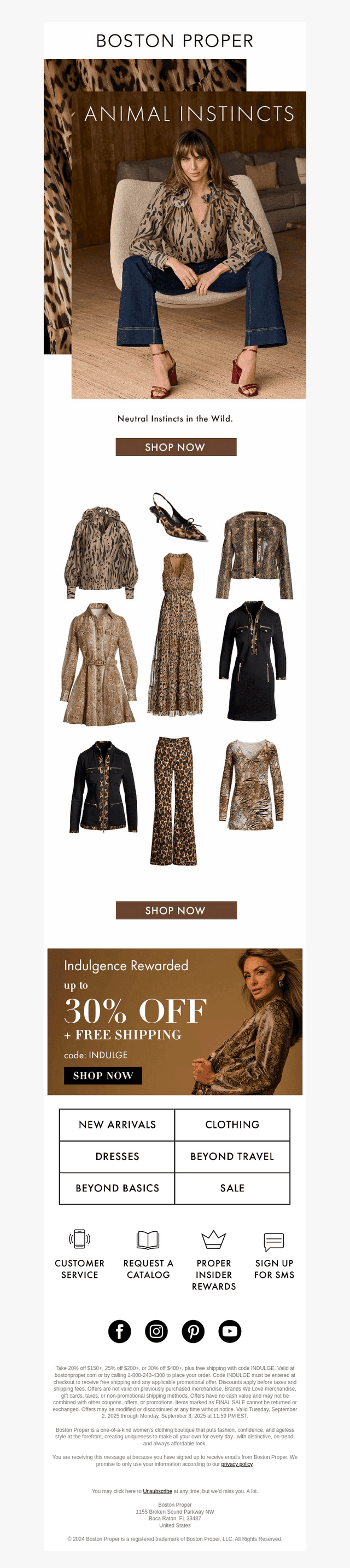 Animal Instincts. Neutral Perfection.