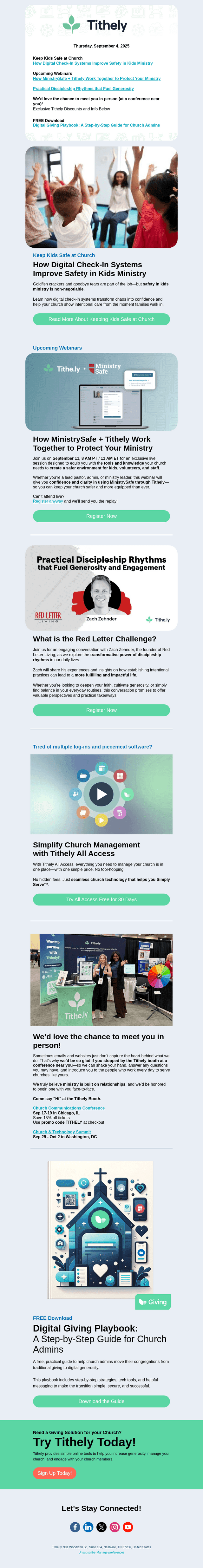 🌱 Keep Kids Safe at Church + Free Giving Guide Inside