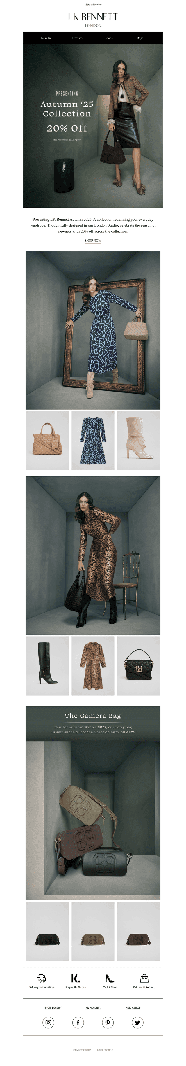 Presenting our Autumn '25 Collection
