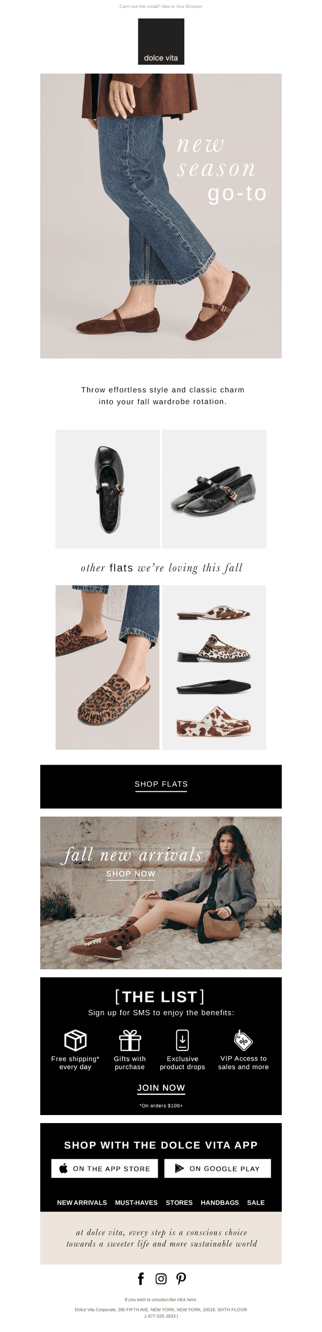 FALL’S MOST-WANTED FLAT