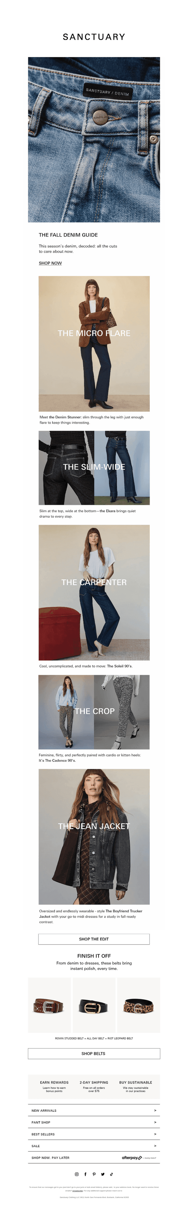 Your Fall Denim Guide Is Here