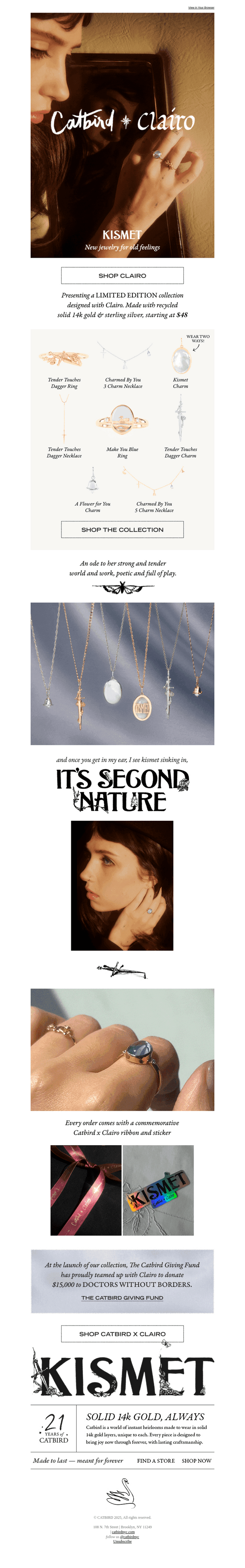 🥀 Catbird x Clairo is LIVE 🗡️