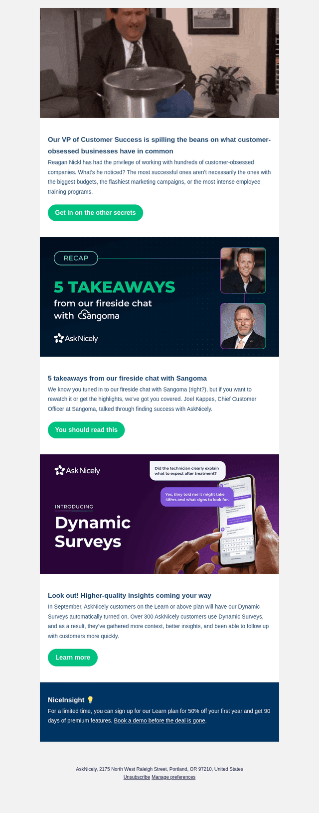 AskNicely email from Thu, Sep 4, 2025