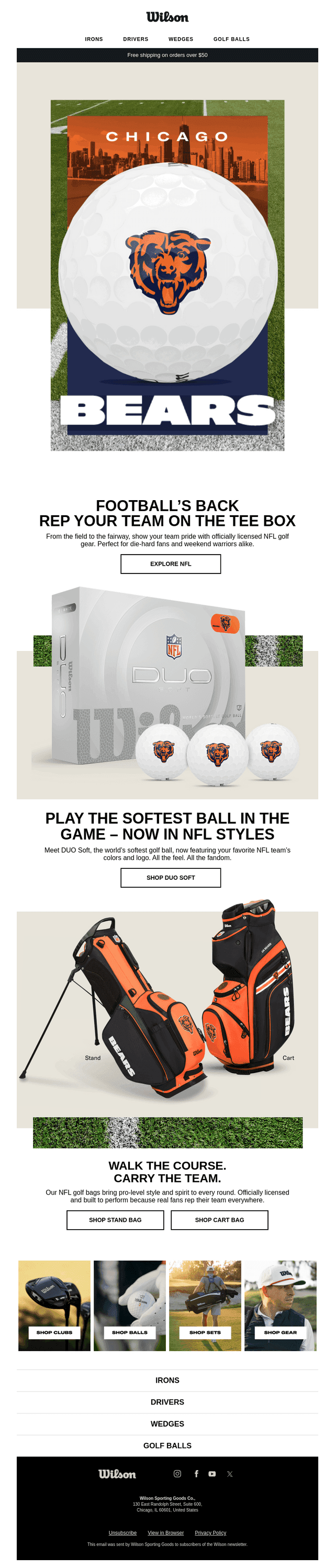 The NFL is Back: Rep your team on the teebox