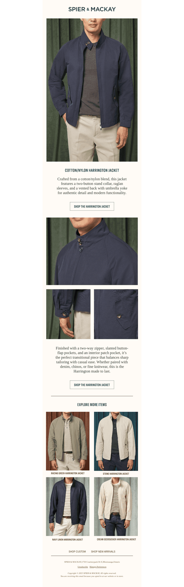 The Harrington: A True Classic